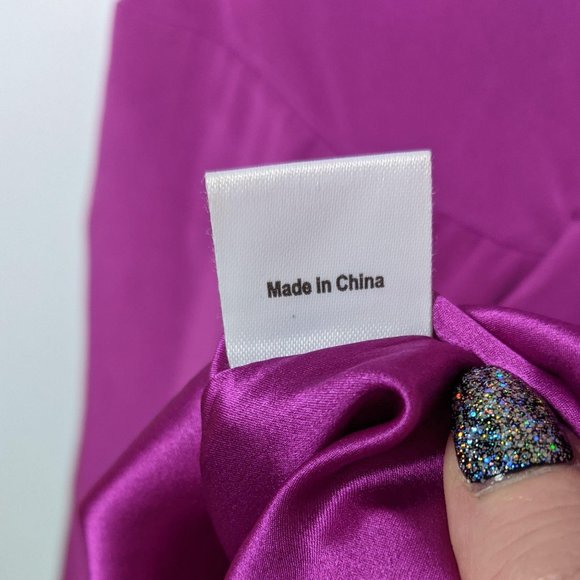 Temperley London 100% Silk Barbie Pink Cocktail Dress 6 Date Night Out - Picture 11 of 11